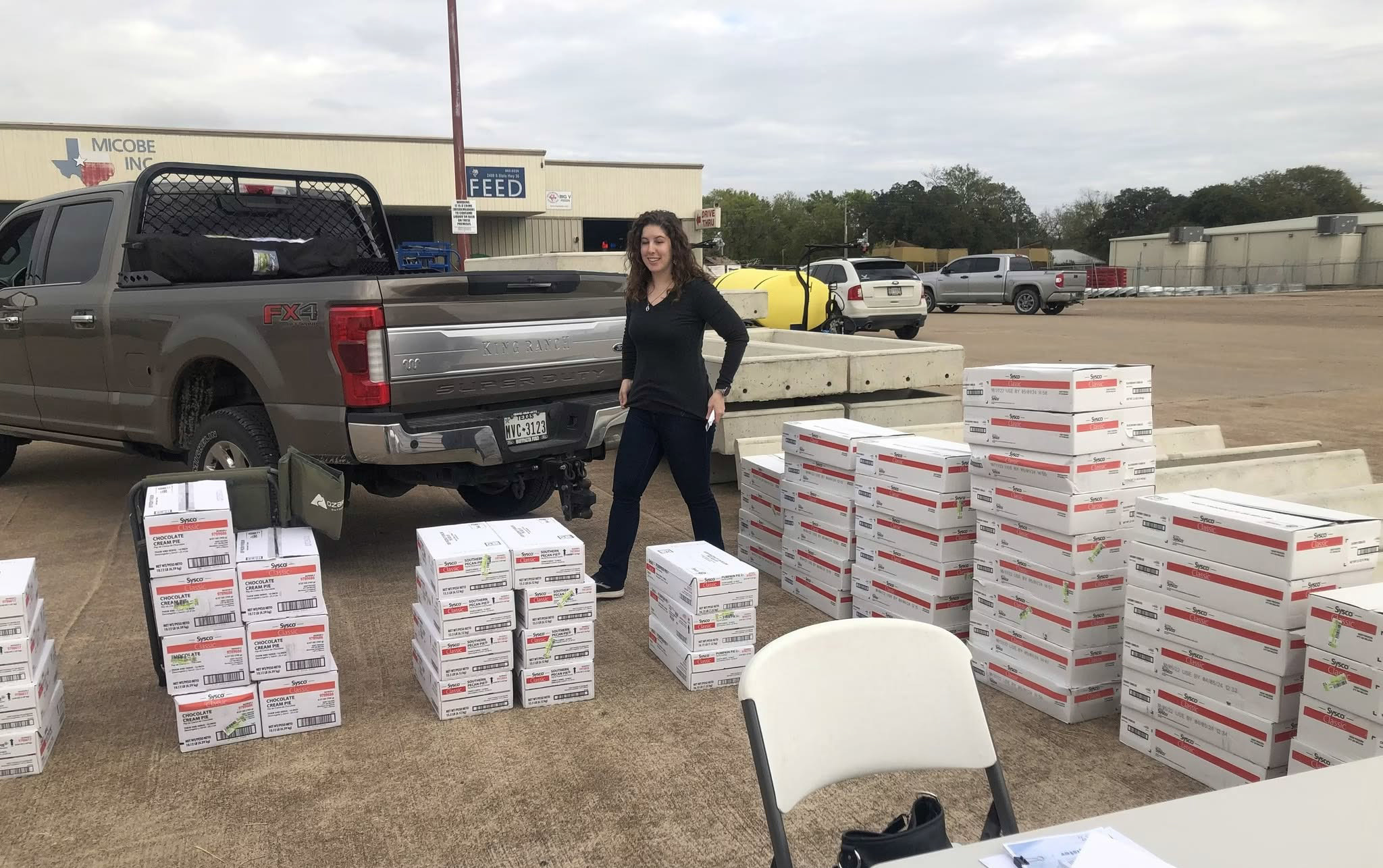 Pies are ready for pickup at a past Gatesvile Lions Cub pie sale. Pies and cobblers may be ordered through Nov. 18 and pickup is set for Nov. 24. Courtesy Photo