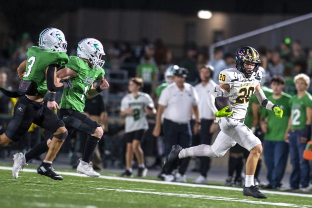 Hornets cruise past Burnet 42-7