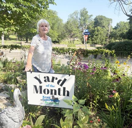 The Yard of the Month goes to Kitty Canaday. COURTESY PHOTO/Elena Spatzier