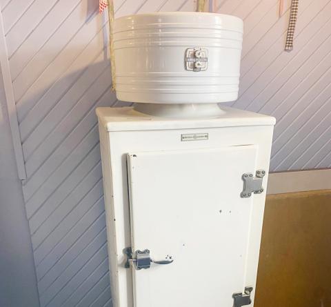 A 1932 refrigerator that was in constant use until 2002. The Gatesville Messenger/David Scott