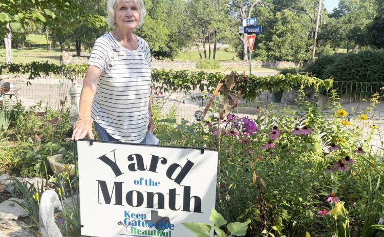 The Yard of the Month goes to Kitty Canaday. COURTESY PHOTO/Elena Spatzier