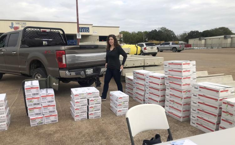 Pies are ready for pickup at a past Gatesvile Lions Cub pie sale. Pies and cobblers may be ordered through Nov. 18 and pickup is set for Nov. 24. Courtesy Photo